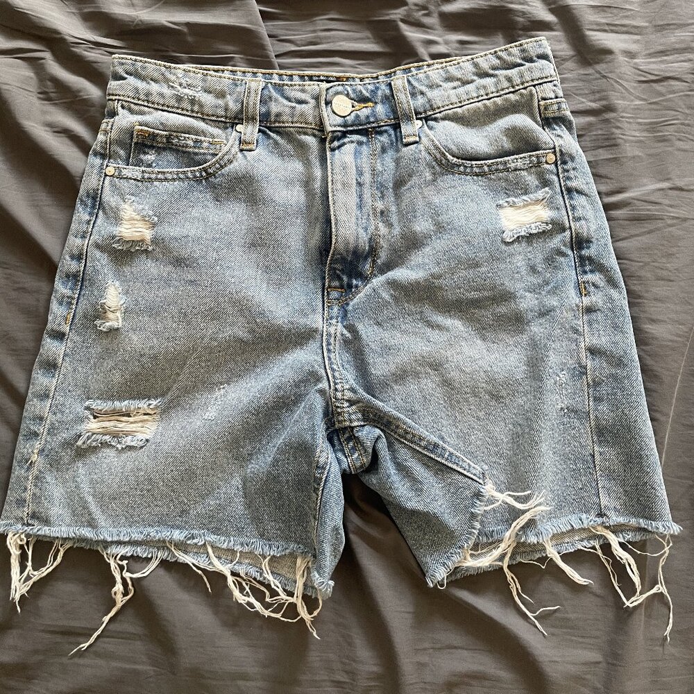 Bundle: Two Light Wash Denim Shorts
